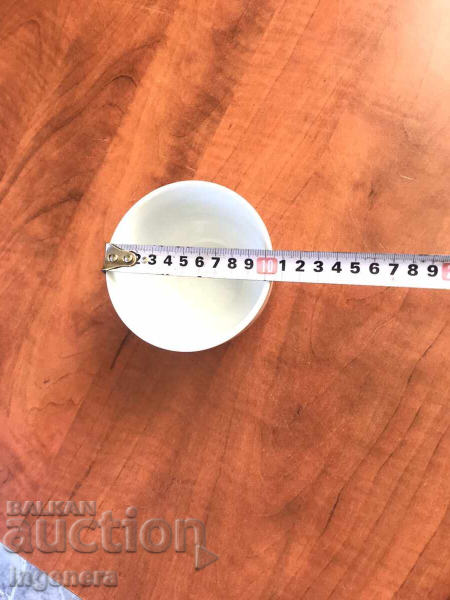 PORCELAIN CUP GLASSES-BULGARIA with price 5.00 BGN | € 2.56 PORCELAIN CUP GLASSES-BULGARIA with price 5.00 BGN | € 2.56