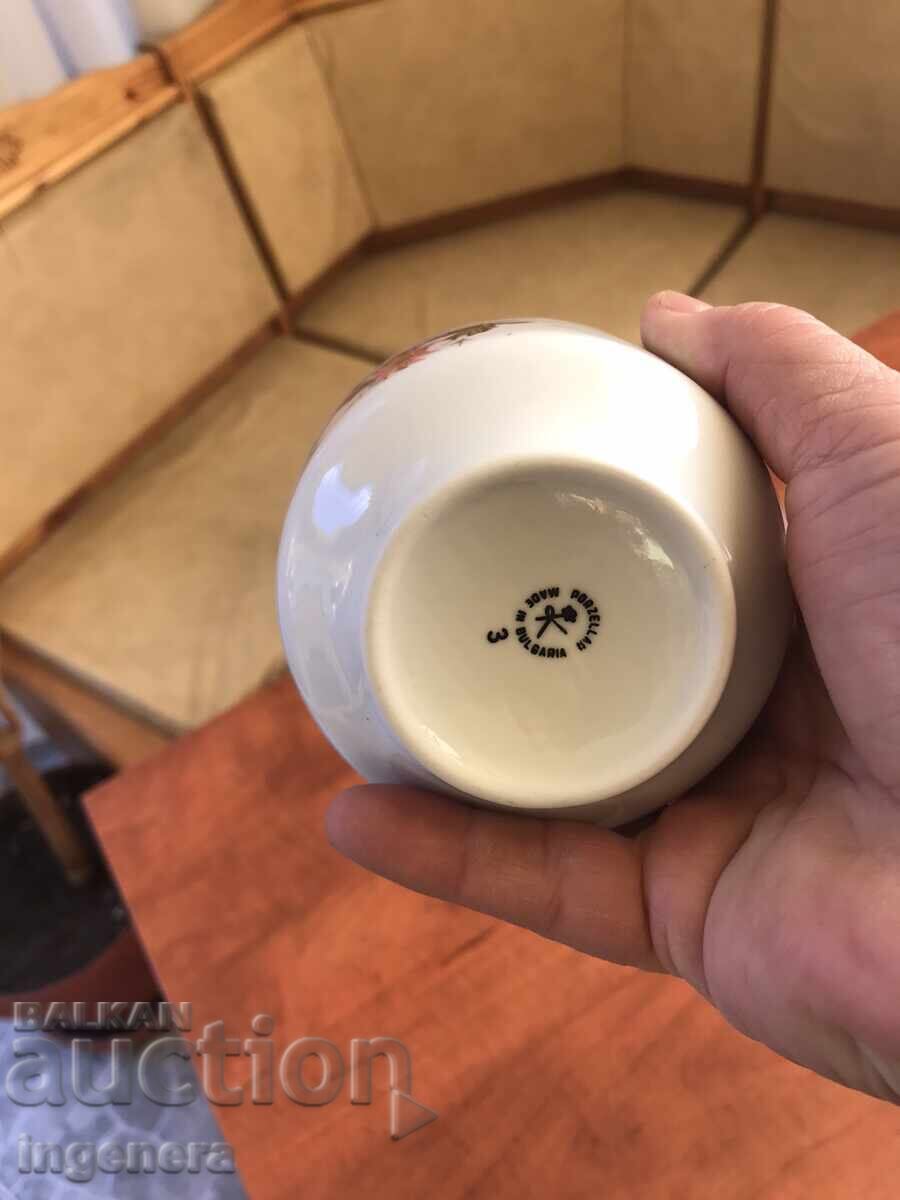 Auction PORCELAIN CUP GLASSES-BULGARIA Auction PORCELAIN CUP GLASSES-BULGARIA