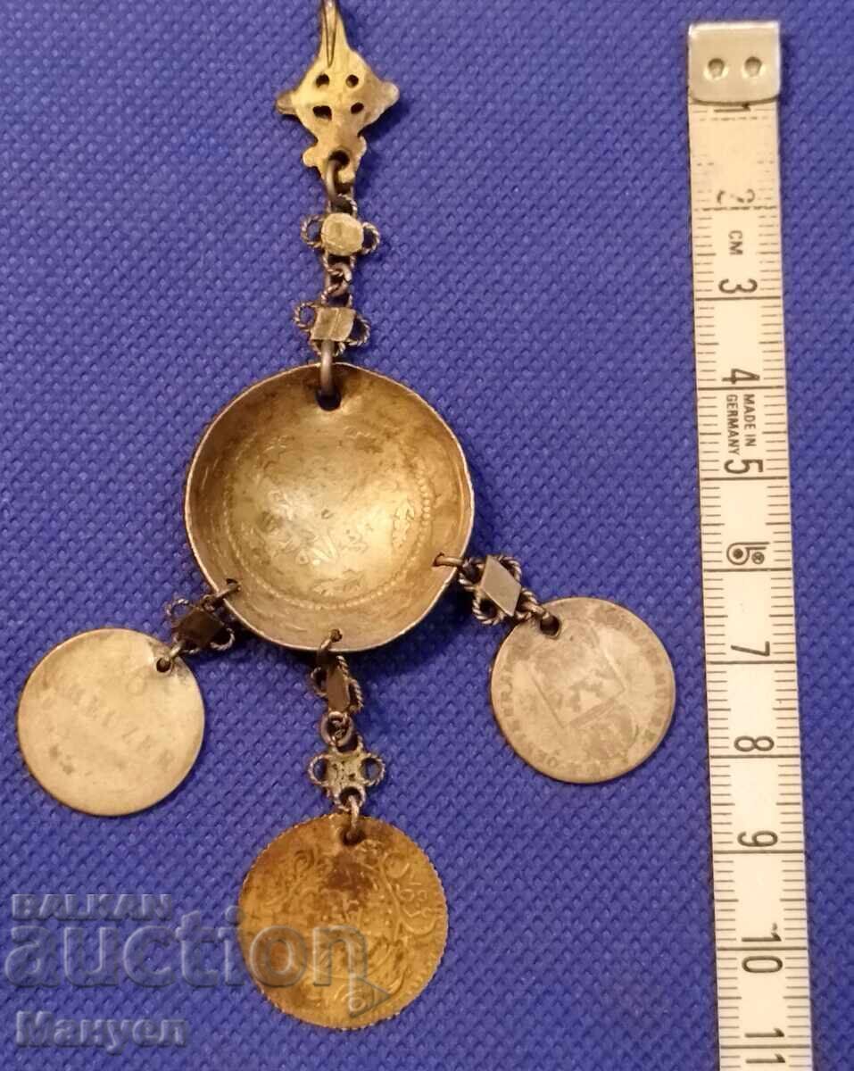 Auction Bulgarian Renaissance silver jewelry - zabotka. Auction Bulgarian Renaissance silver jewelry - zabotka.