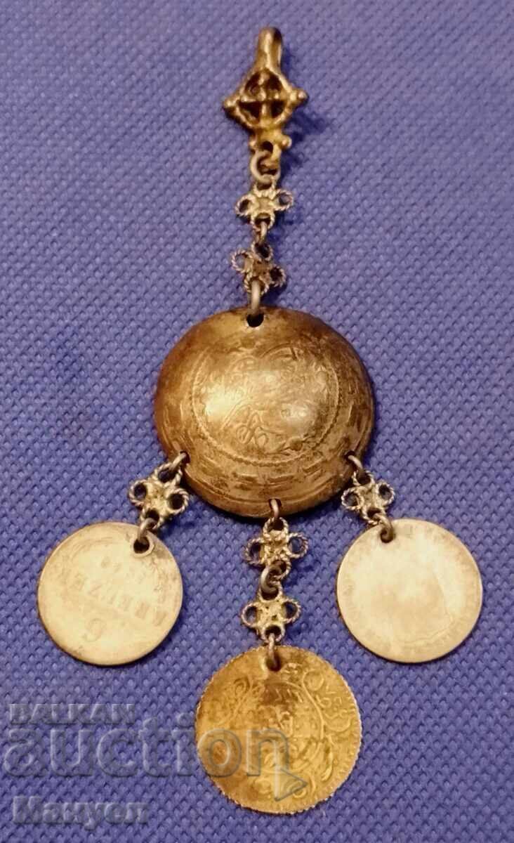 Bulgarian Renaissance silver jewelry - zabotka. Bulgarian Renaissance silver jewelry - zabotka.