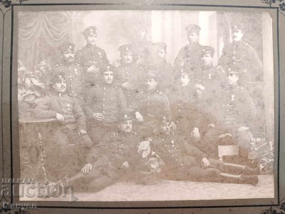 Old military photo - cabinet.