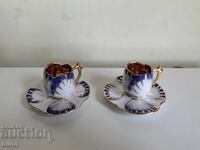 Uniquely Beautiful Limoges Porcelain Cups 22K Gold Plated From 0.01