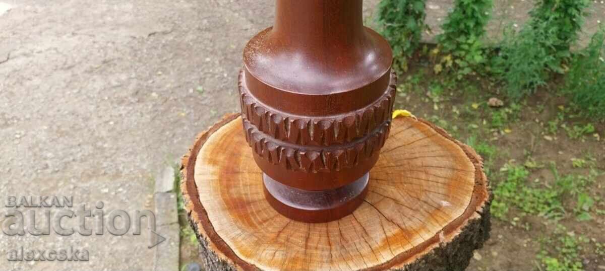 Old wooden vase - 5 Old wooden vase - 5