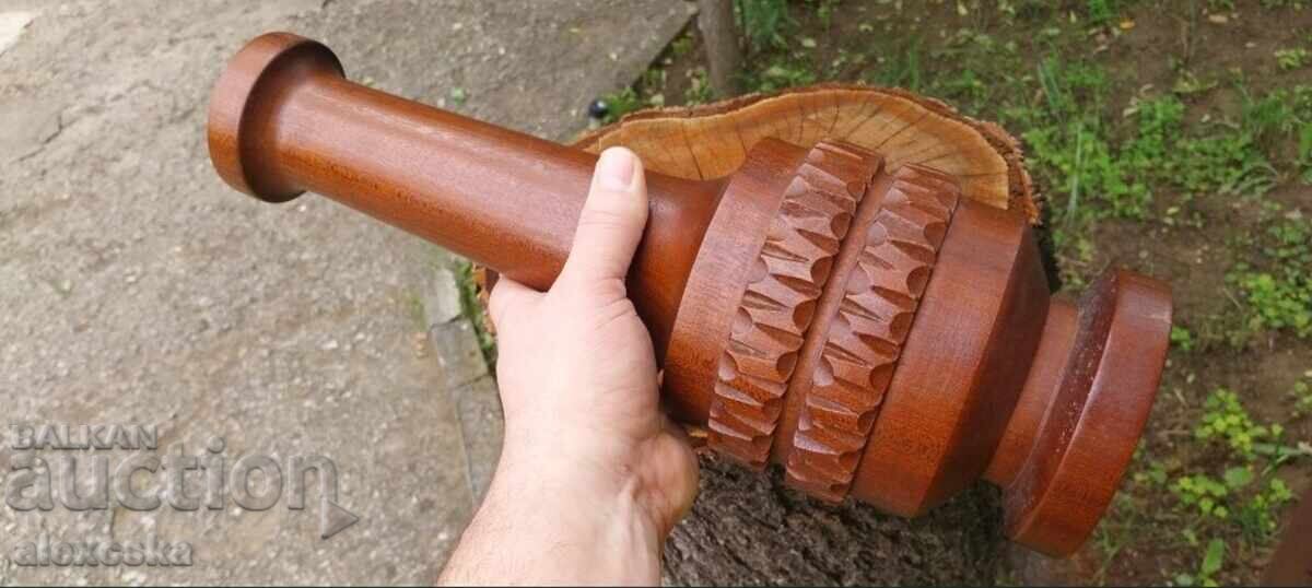 Old wooden vase - 6 Old wooden vase - 6