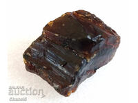 RAW NATURAL BLACK AMBER - 17.35 carats (413)