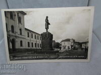 CARD VECHI GABROVO. MONUMENTUL LUI V.E. APRILIE-1940