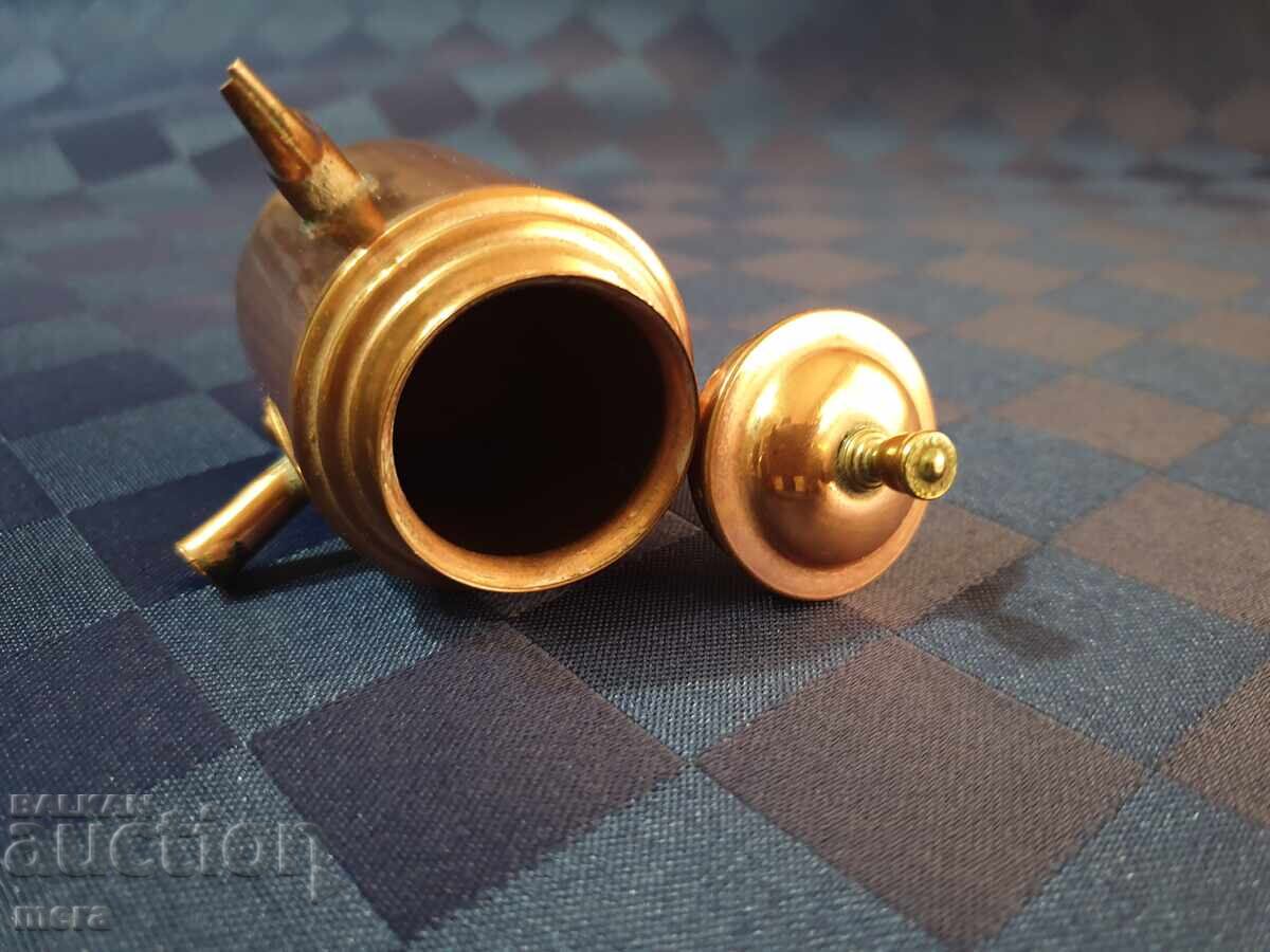 Miniature copper kettle - 6