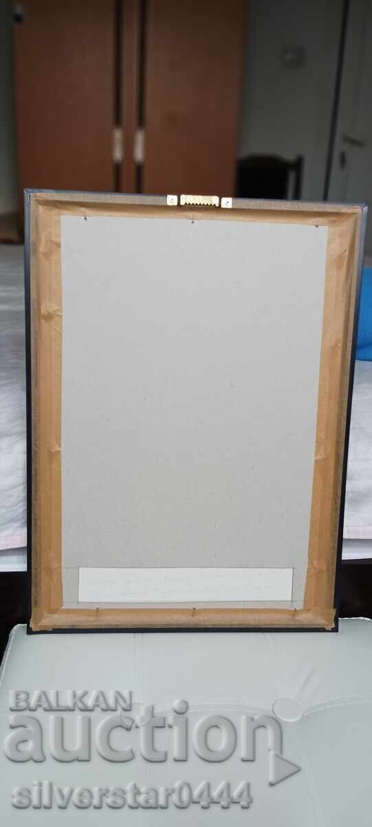 Παράδοση Πίνακας Krastyu Nekezov-Burning-"Ballerina"-2006, παστέλ Παράδοση Πίνακας Krastyu Nekezov-Burning-"Ballerina"-2006, παστέλ