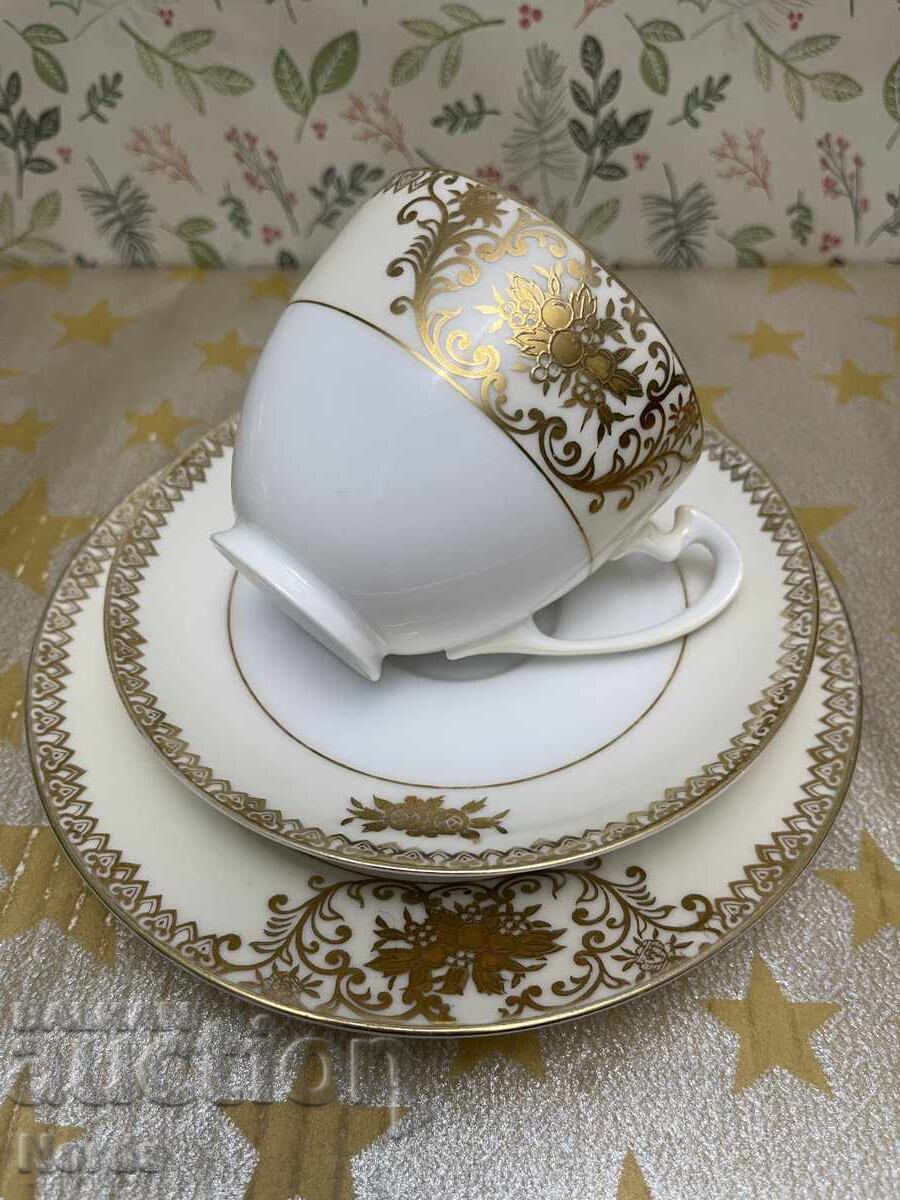 Τριπλό σετ τσαγιού Noritake