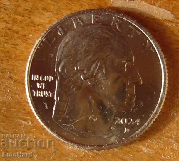 USA Prominent American Women 1/4 Dollar 2024 Celia Cruz D with price 3.50 BGN | € 1.79 USA Prominent American Women 1/4 Dollar 2024 Celia Cruz D with price 3.50 BGN | € 1.79