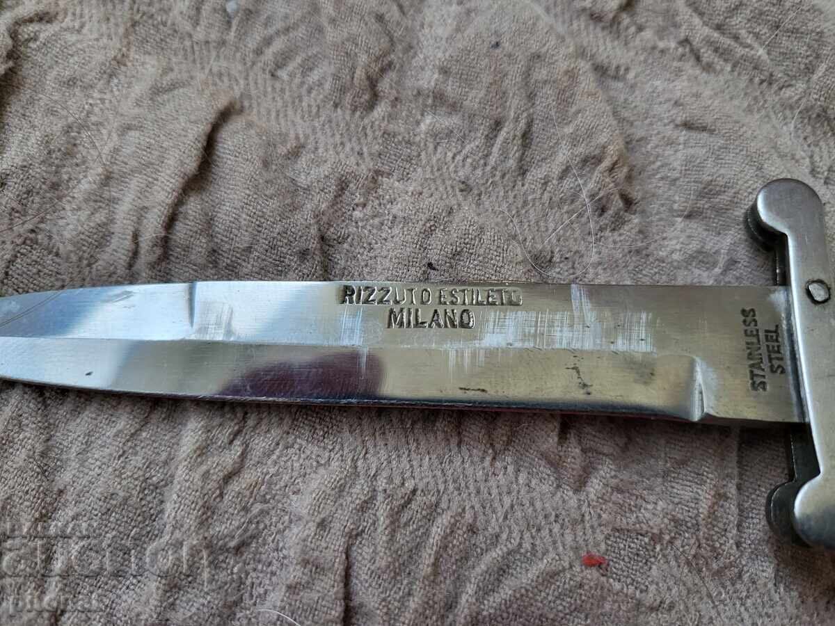 Cuțit automat RIZZUTO ESTILETO MILANO cu preț € 50.00 | 97.79 BGN