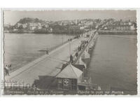 Bulgaria, Maritsa River Bridge, RPPC, untraveled