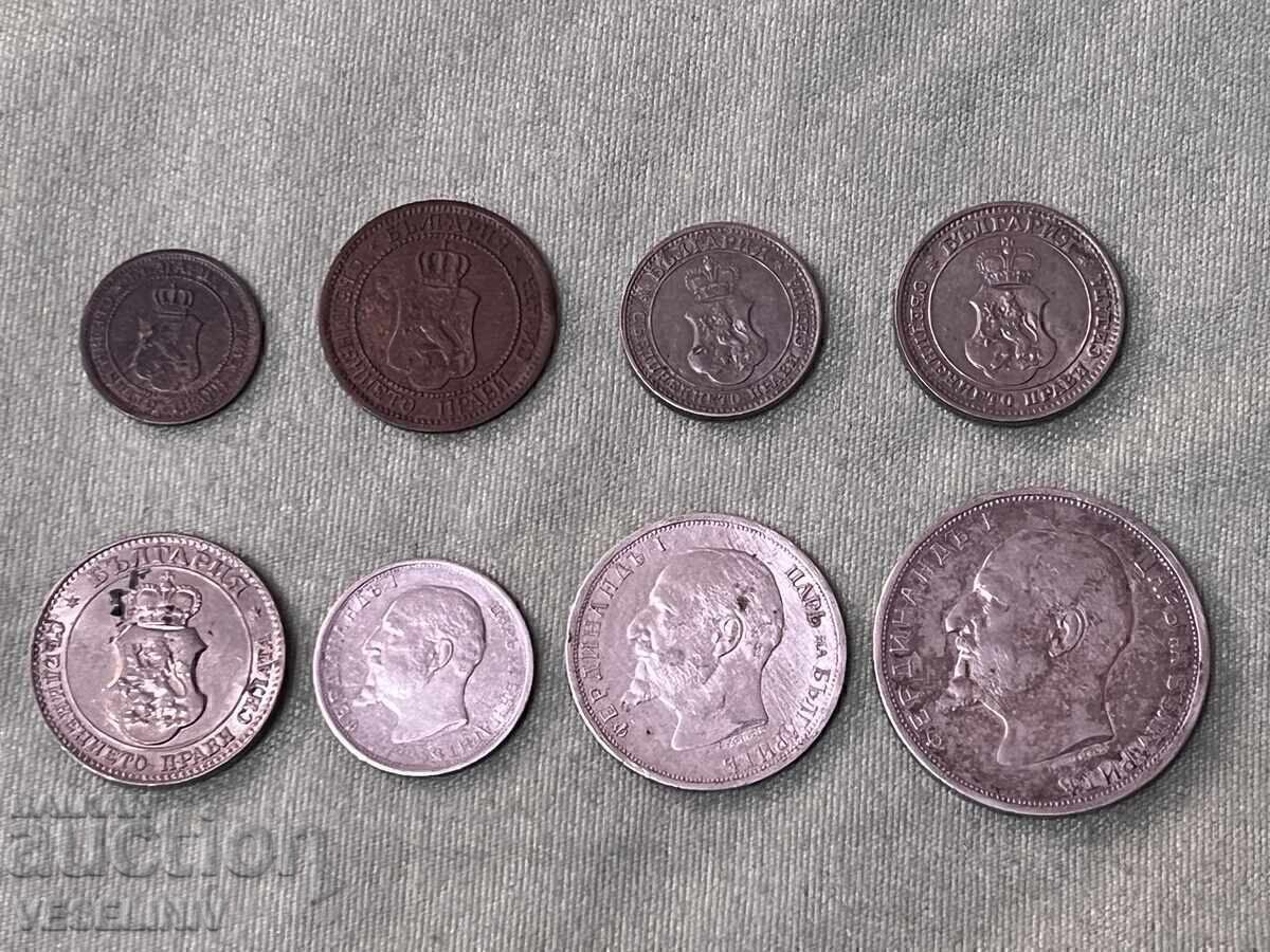Lot de 8 monede 1912 unice cu preț € 260.25 | 509.00 BGN Lot de 8 monede 1912 unice cu preț € 260.25 | 509.00 BGN
