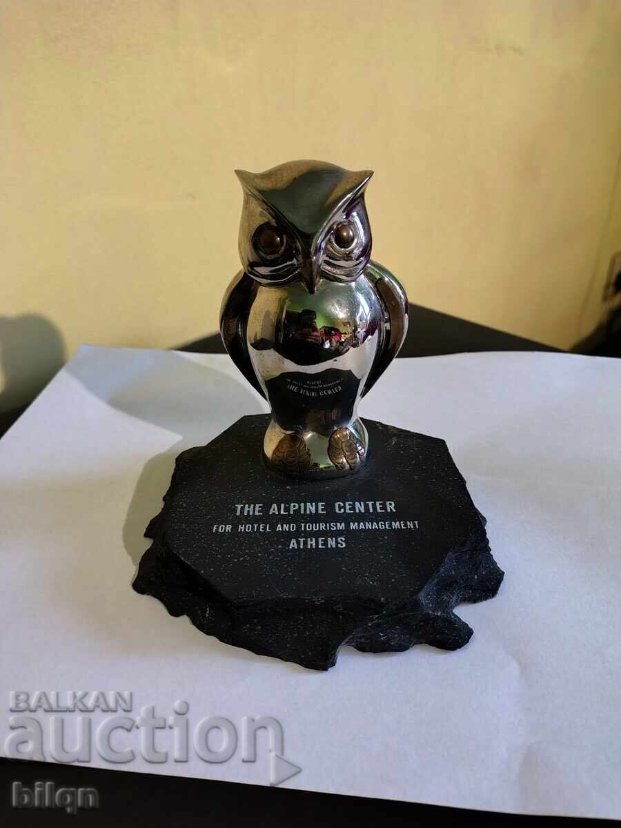 Great Statuette-Of An Owl1Owl From 0.01 Cent.