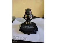 Great Statuette-Of An Owl1Owl From 0.01 Cent.