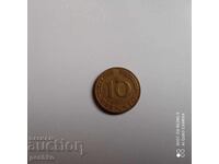 10 Pfennig Coin 1950