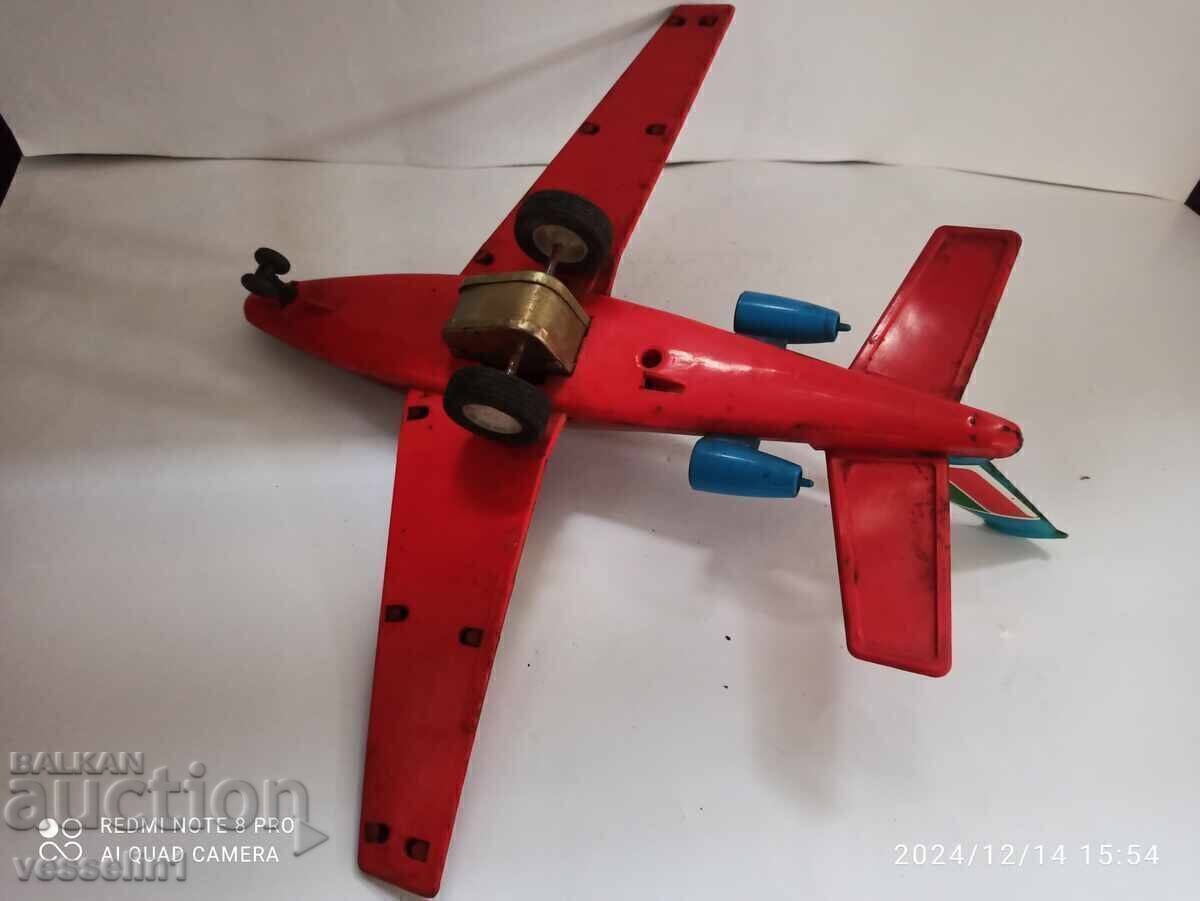 Auction  Old Bulgarian metal airplane made in Silistra soc
