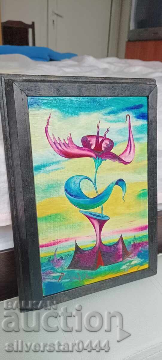 Auction Ivan Petkov-The Turk (1945-2012)-"Flower"-1998 Auction Ivan Petkov-The Turk (1945-2012)-"Flower"-1998