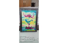 Иван Петков-Турката(1945-2012)-"Цвете"-1998