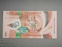 Bancnota - Vanuatu - 200 vatu UNC | 2020