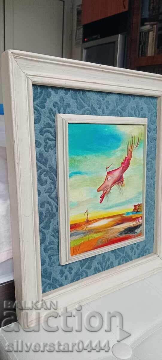 Auction Ivan Petkov-The Turk (1945-2012)-"Flight ||"-1986 Auction Ivan Petkov-The Turk (1945-2012)-"Flight ||"-1986