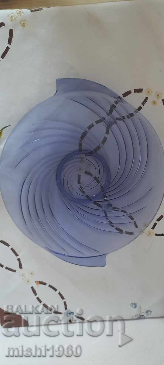 A beautiful glass plate