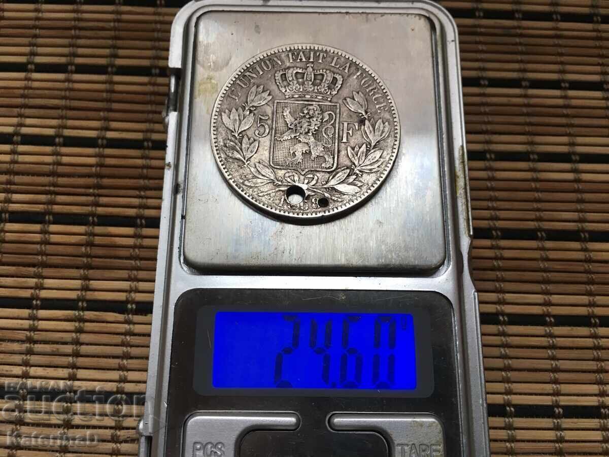 Auction 5 Francs / Belgium Auction 5 Francs / Belgium