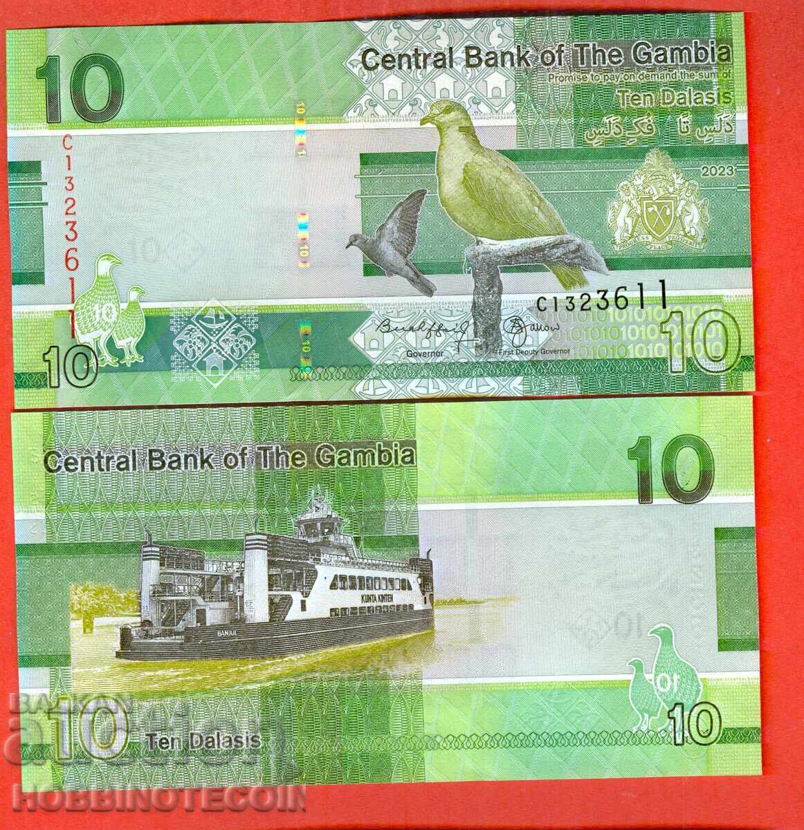 GAMBIA GAMBIA 10 Dalasi issue - issue 2023 / 2024 NEW UNC