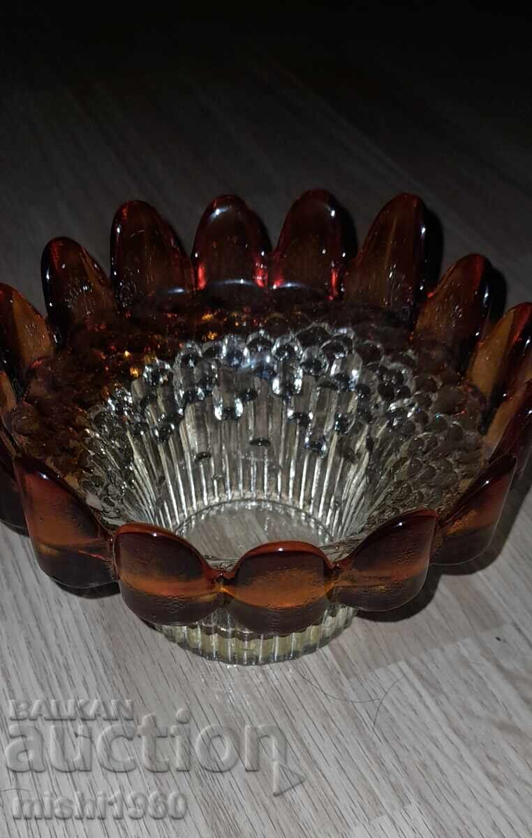 Beautiful glass fruit bowl