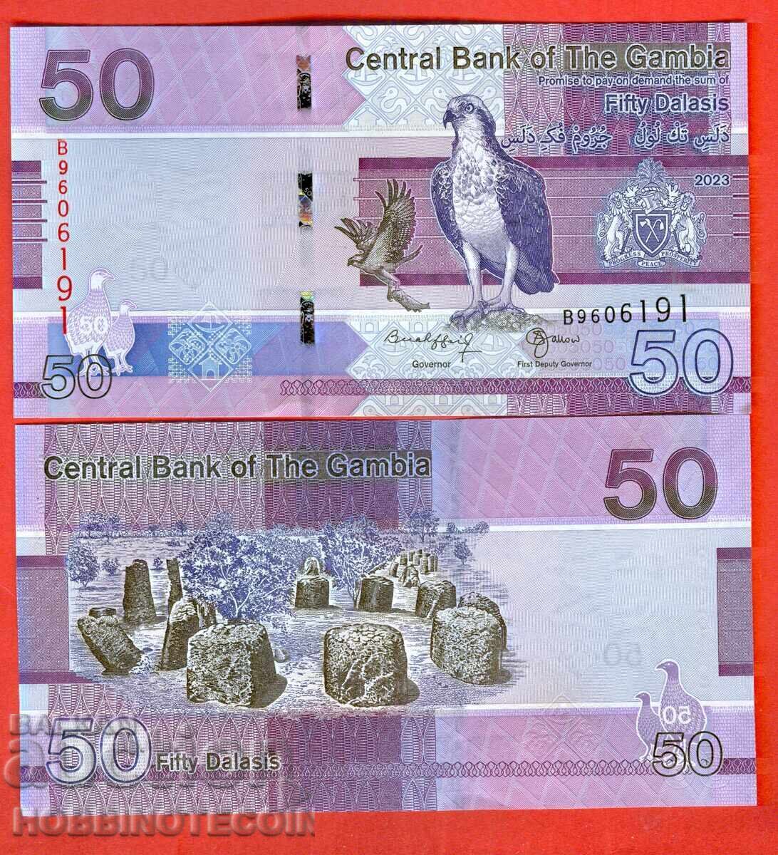 GAMBIA GAMBIA 50 Dalasi issue - issue 2023 / 2024 NEW UNC GAMBIA GAMBIA 50 Dalasi issue - issue 2023 / 2024 NEW UNC