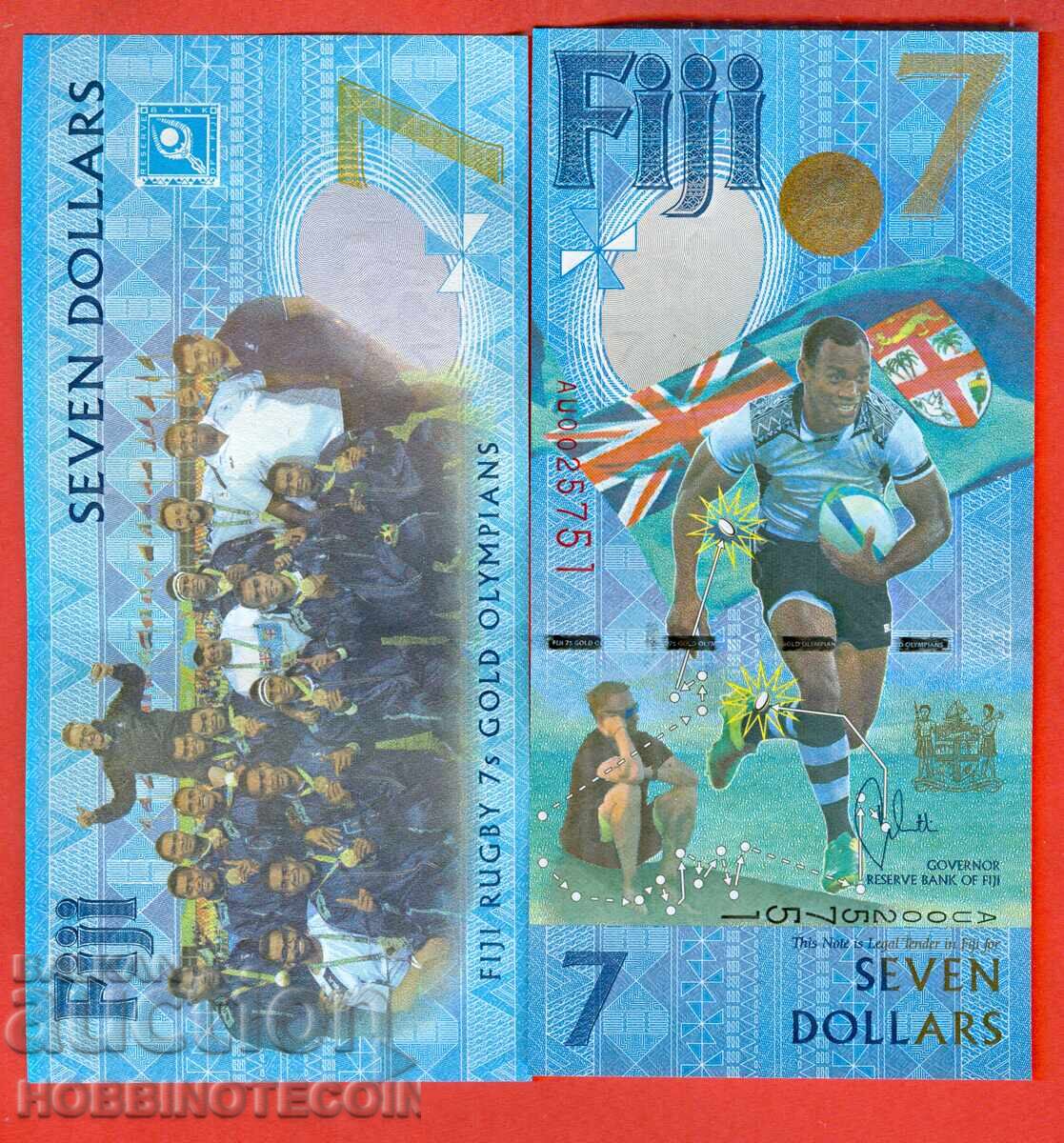 FIJI FIJI emisiune de 7 USD - emisiune 2017 - NOU UNC