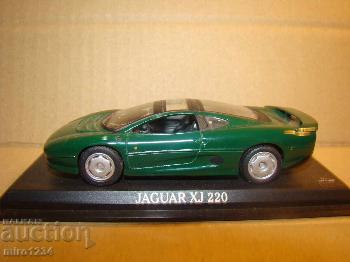 1/43 JAGUAR XJ 220 ΜΟΝΤΕΛΟ ΜΕΤΑΛΛΙΚΟ ΠΑΙΧΝΙΔΙ ΑΥΤΟΚΙΝΗΤΟΥ