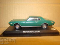 1/43 MERCURY COUGAR MODEL METAL CAR TOY