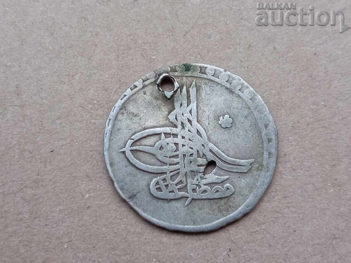 Delivery of silver Turkey Ottoman Empire 10 paise AN 1171 RRR! Delivery of silver Turkey Ottoman Empire 10 paise AN 1171 RRR!