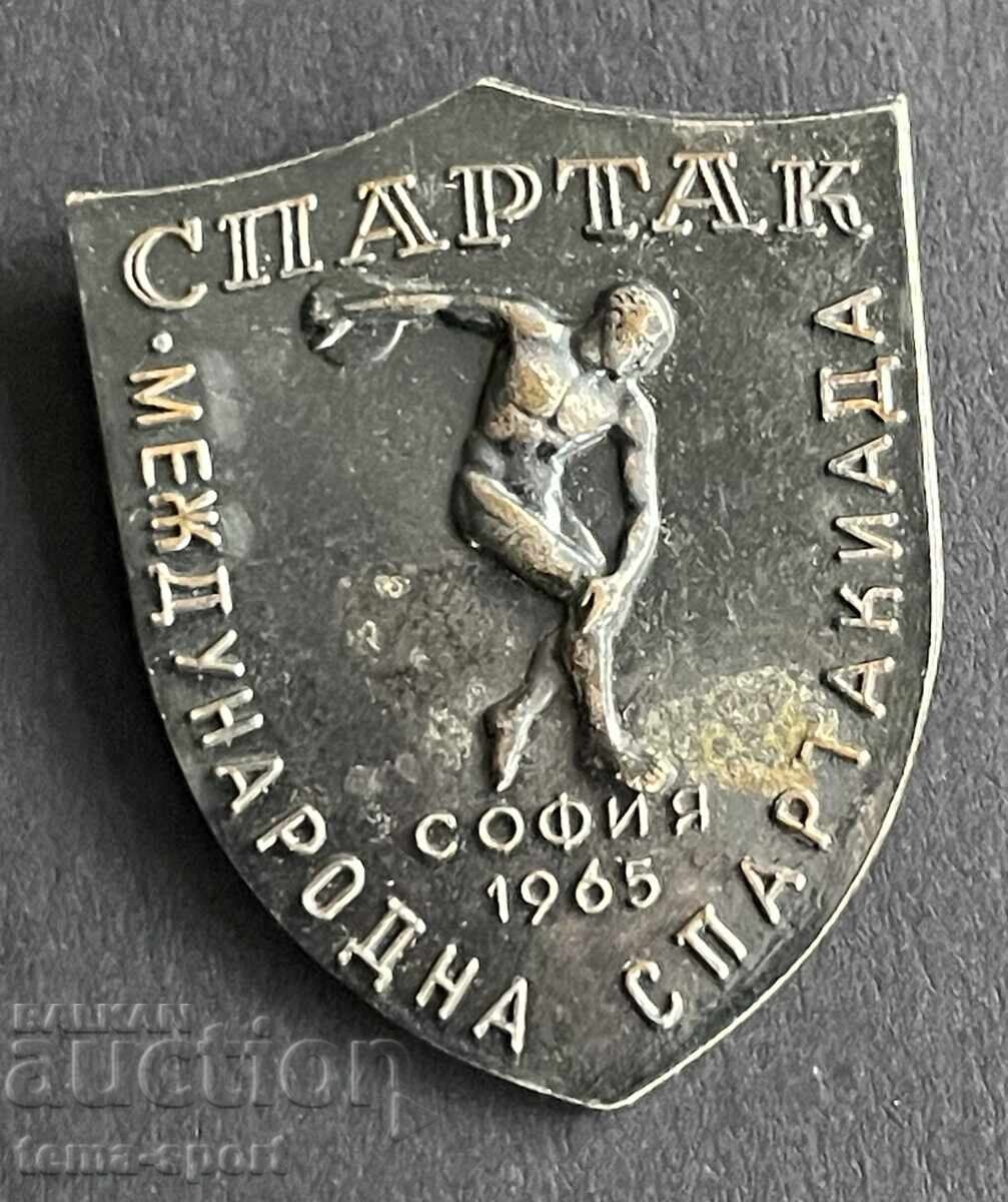 876 Bulgaria sign Spartak International Spartakiad 1965 Sofia