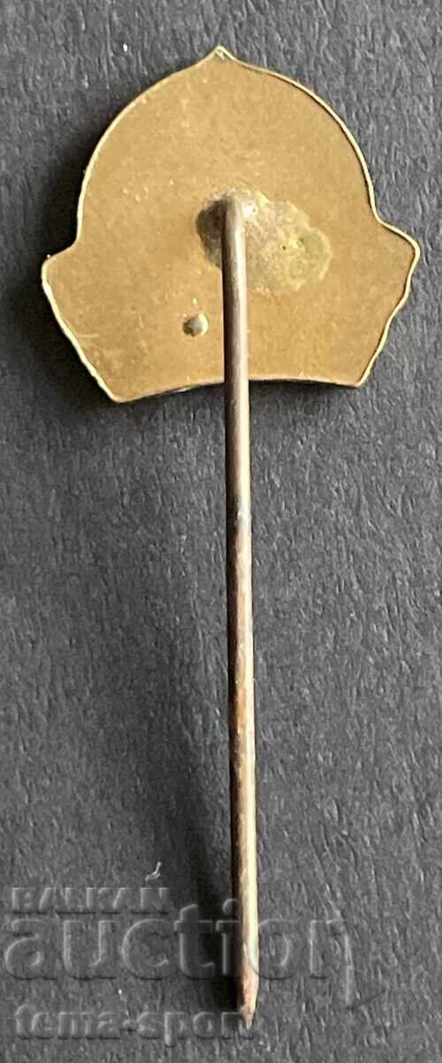 889 Βουλγαρία υπογραφή ποδοσφαιρικού συλλόγου Miner Pernik σμάλτο με τιμή 10.00 BGN | € 5.11