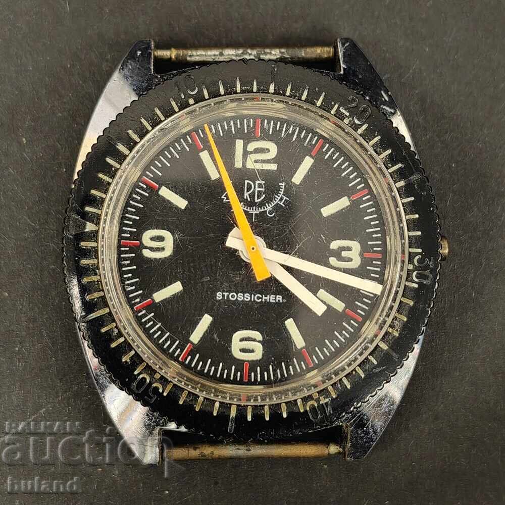 Old Men's Watch Diver Re Watch Rotating Bezel BZC