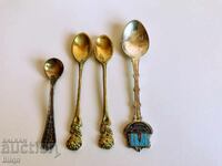 Lot of Old Collectible Spoons From 0.01 Cent.