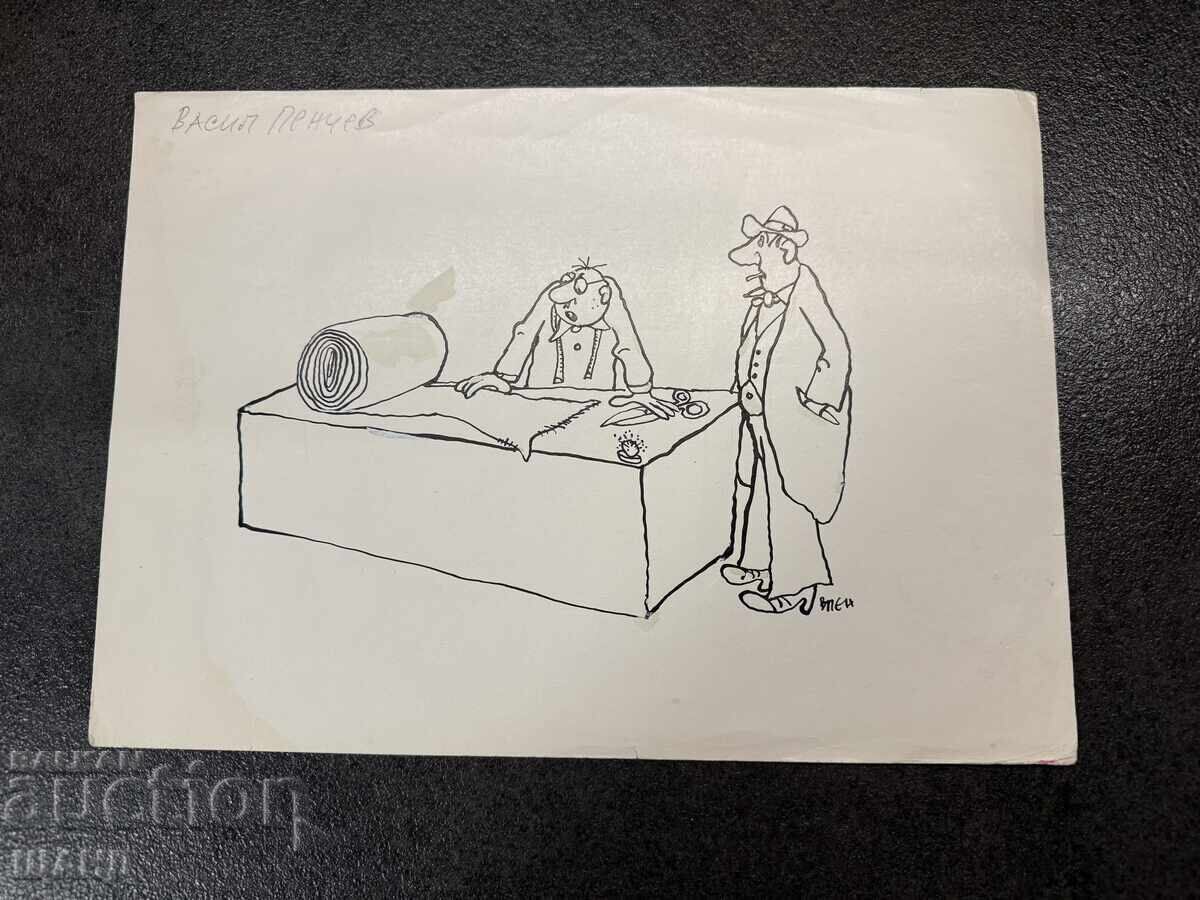 Ο Vasil Penchev σχεδιάζει καρικατούρα στην Αυγή του Κομμουνισμού Ο Vasil Penchev σχεδιάζει καρικατούρα στην Αυγή του Κομμουνισμού