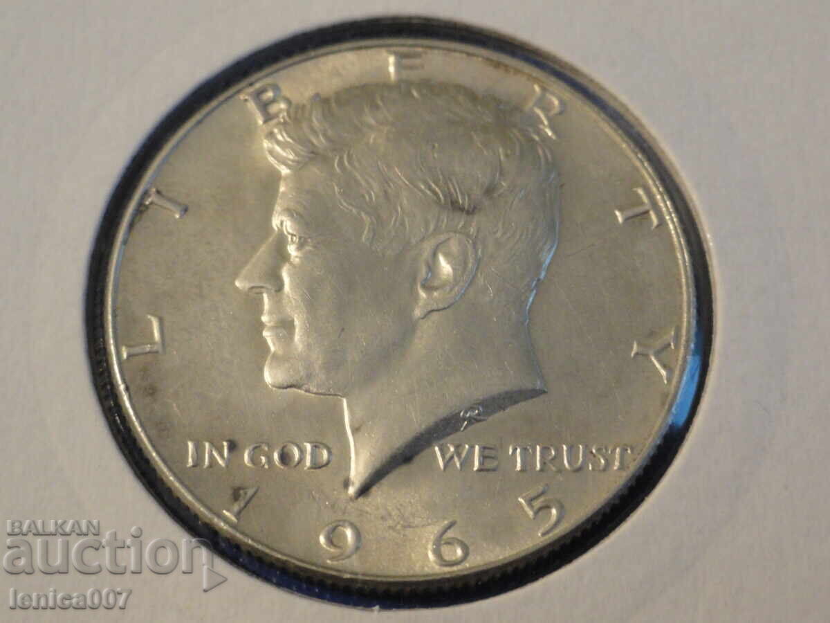 USA 1965 - 1/2 dollar - 5 USA 1965 - 1/2 dollar - 5