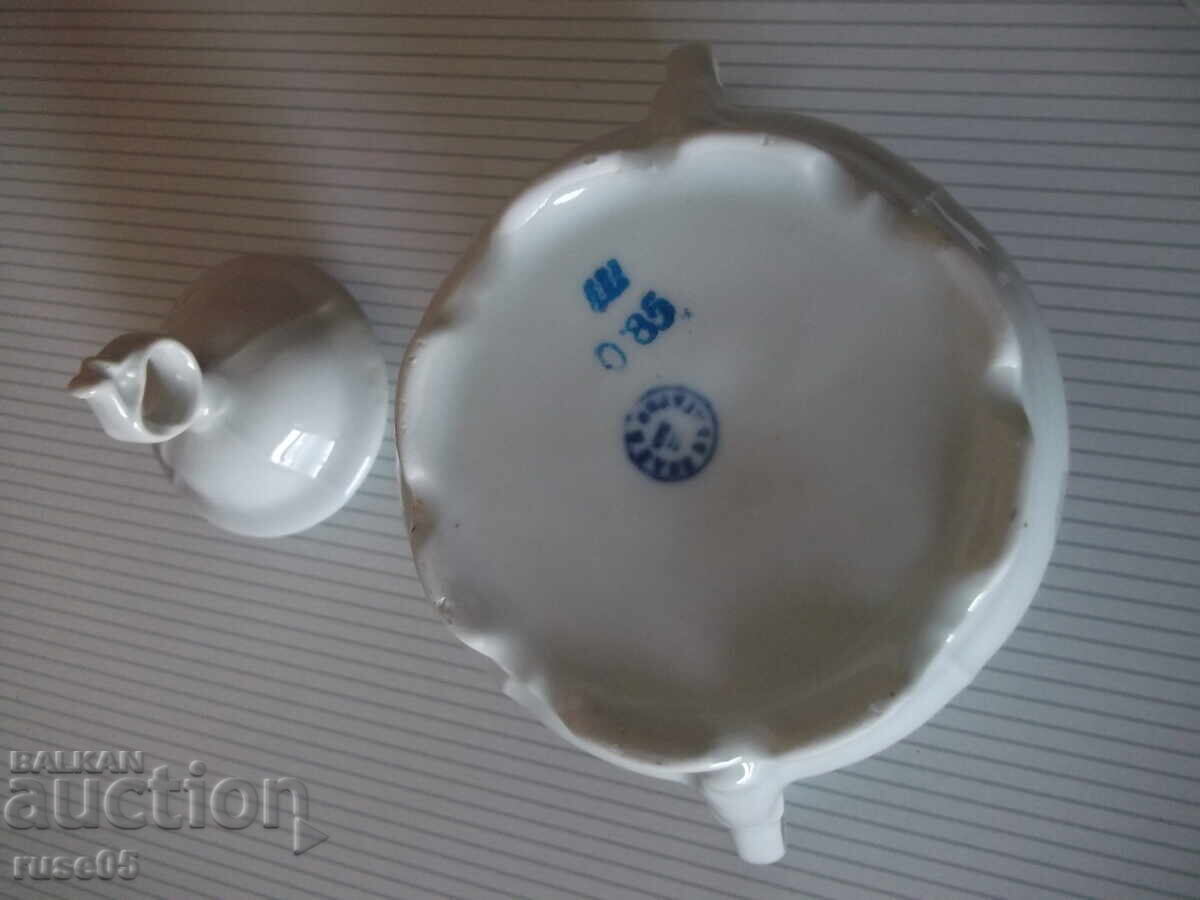 Auction Porcelain sugar bowl Auction Porcelain sugar bowl
