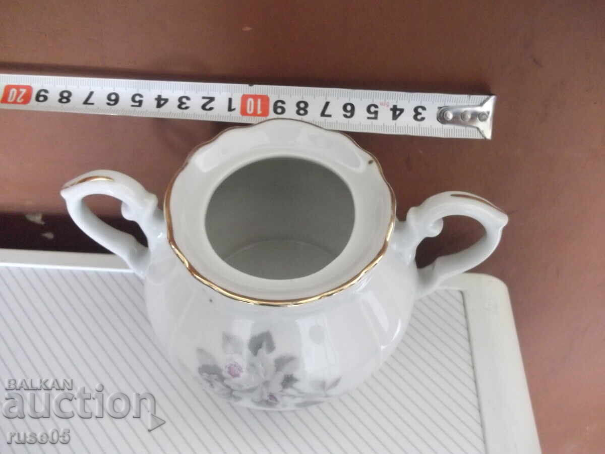 Porcelain sugar bowl - 5 Porcelain sugar bowl - 5