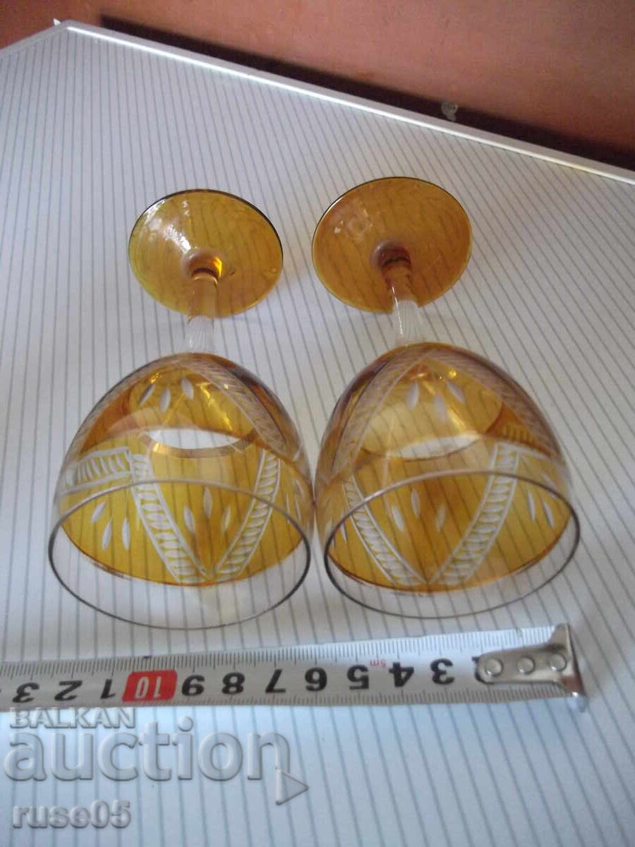 Lot of 2 glasses for alcoholic beverages - 1 - 7 Lot of 2 glasses for alcoholic beverages - 1 - 7