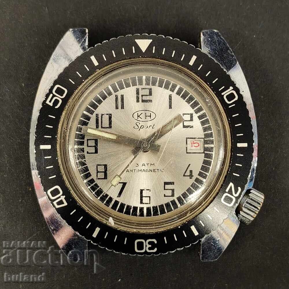 Ceas de bărbați Old Diver KH Sport Bezel rotativ BZC