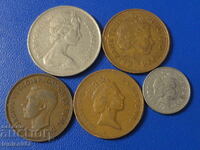 Great Britain - Coins (5 pieces)