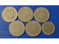 Germany - Imperial coins (6 pieces)