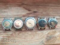 from 1 cent. BZC. lot of Russian watches for parts