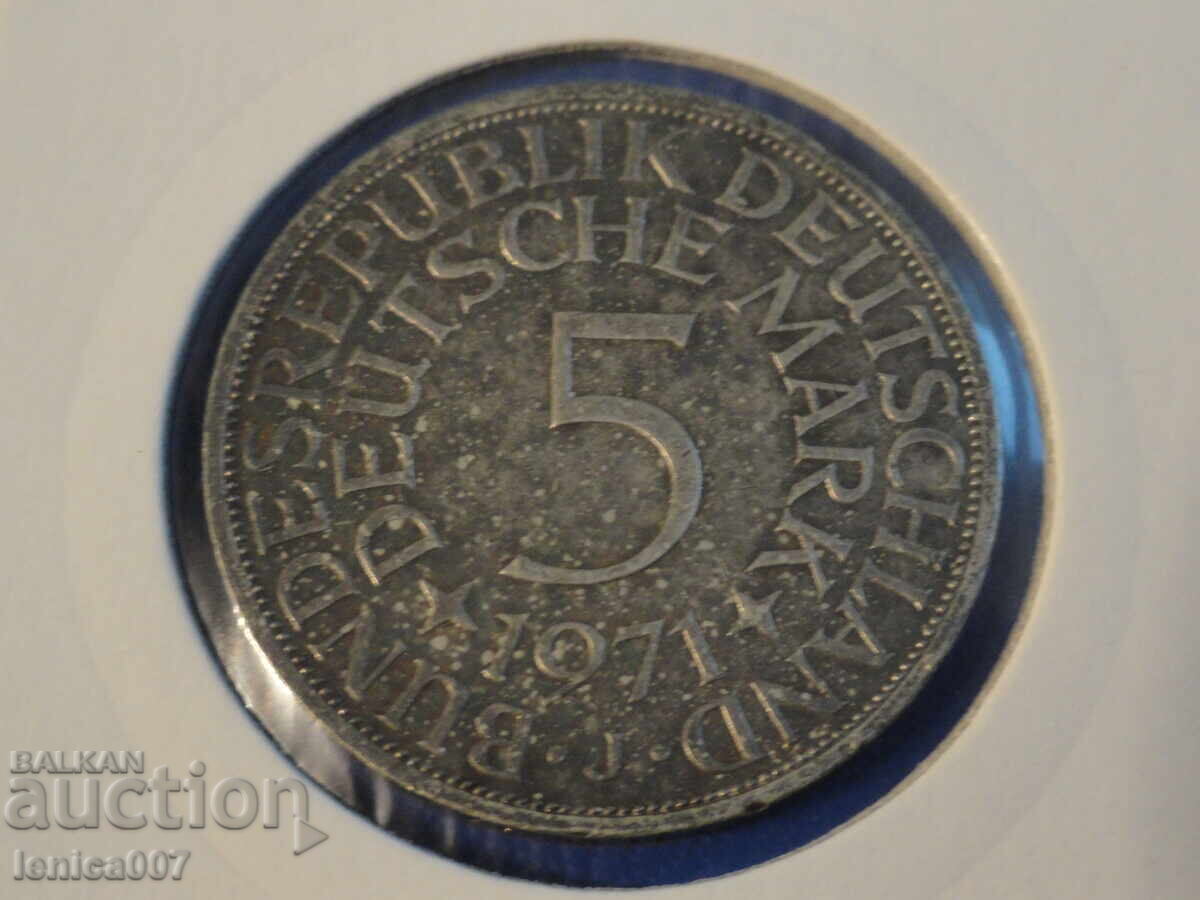 Германия 1971г. - 5 марки (J) - 6 Германия 1971г. - 5 марки (J) - 6