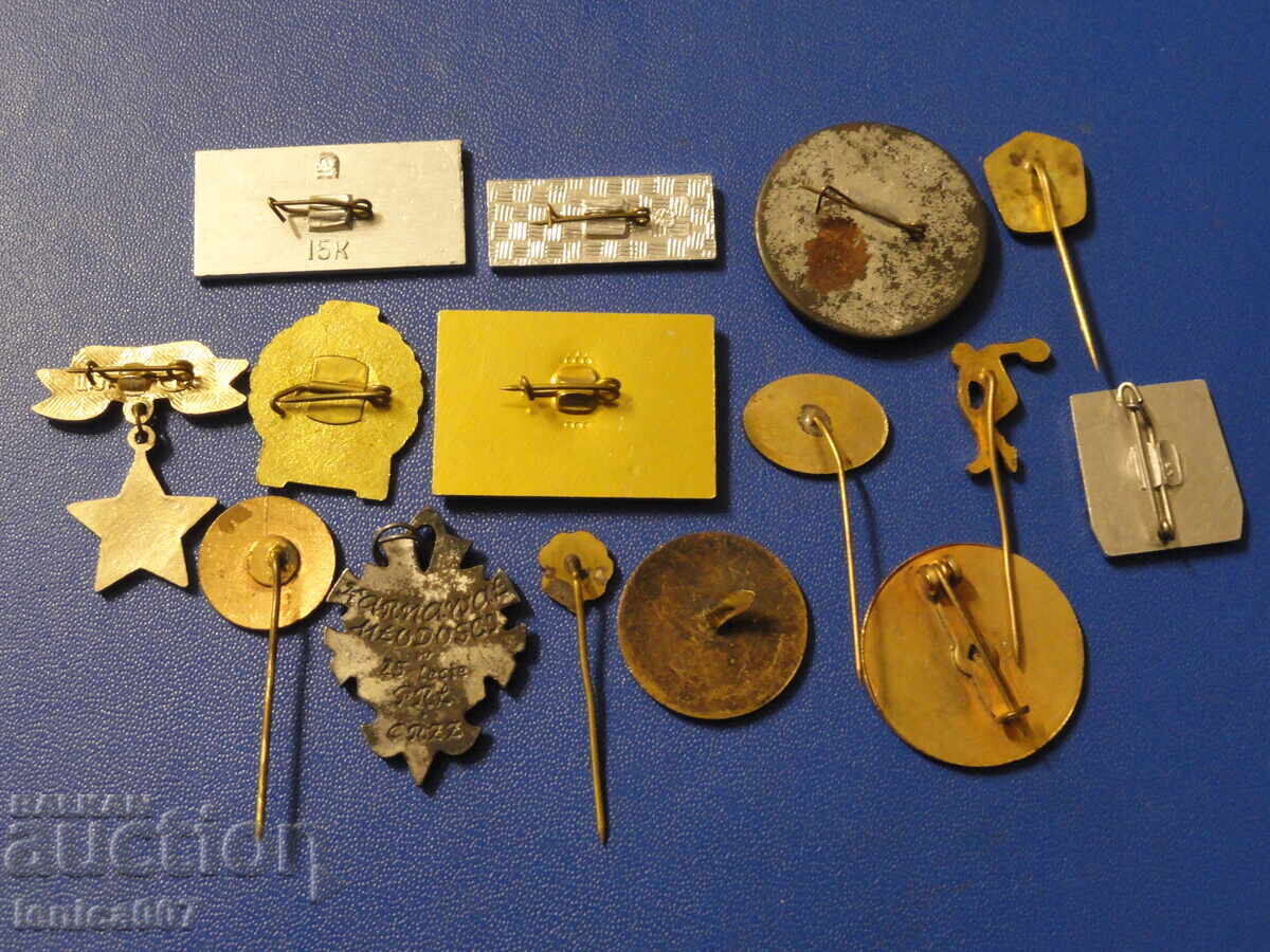 Badges (15 pieces) with price 9.60 BGN | € 4.91 Badges (15 pieces) with price 9.60 BGN | € 4.91