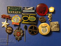 Badges (15 pieces)